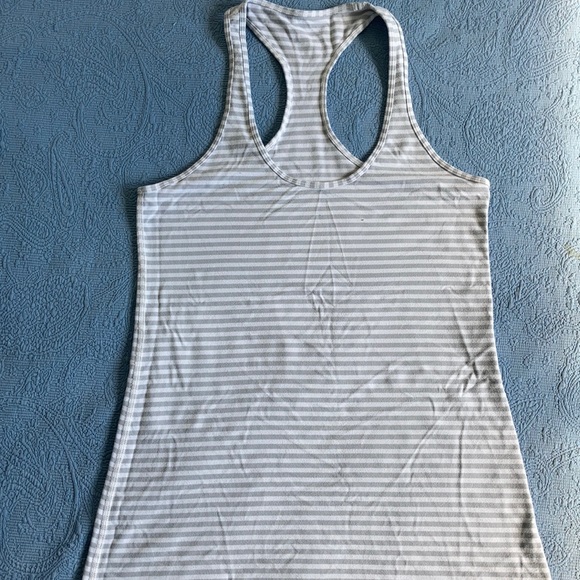 Lululemon Racerback Stripped Tank - Picture 2 of 5
